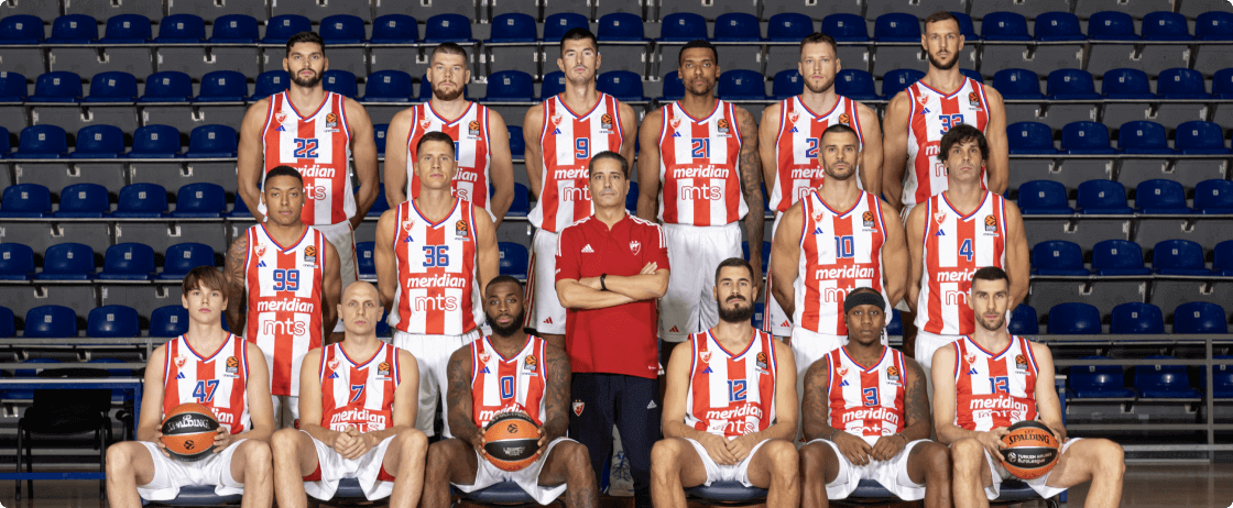 KK Crvena Zvezda team